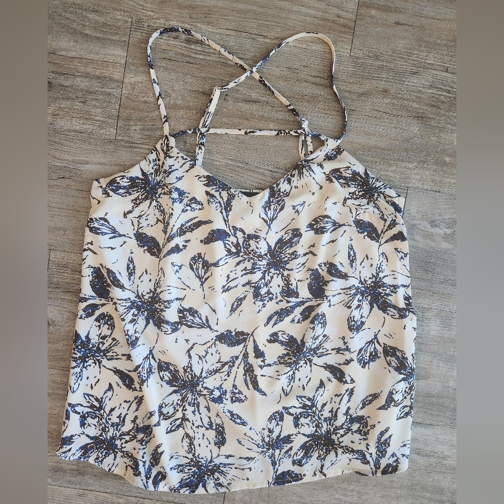 Daytrip Floral Spaghetti-Strap Cami